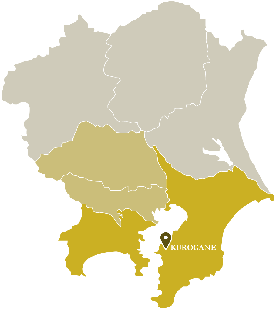 関東地方の地図